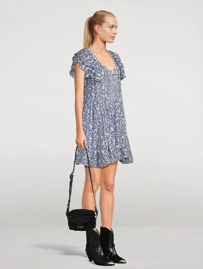 Godrana Mini Dress Floral Print