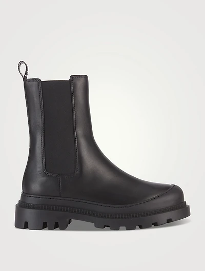 Leather Combat Boots