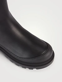 Leather Combat Boots