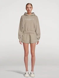 NY Health Club Cropped Hoodie