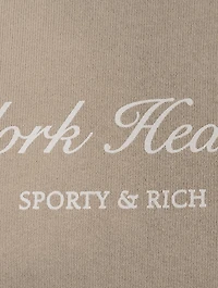 NY Health Club Cropped Hoodie