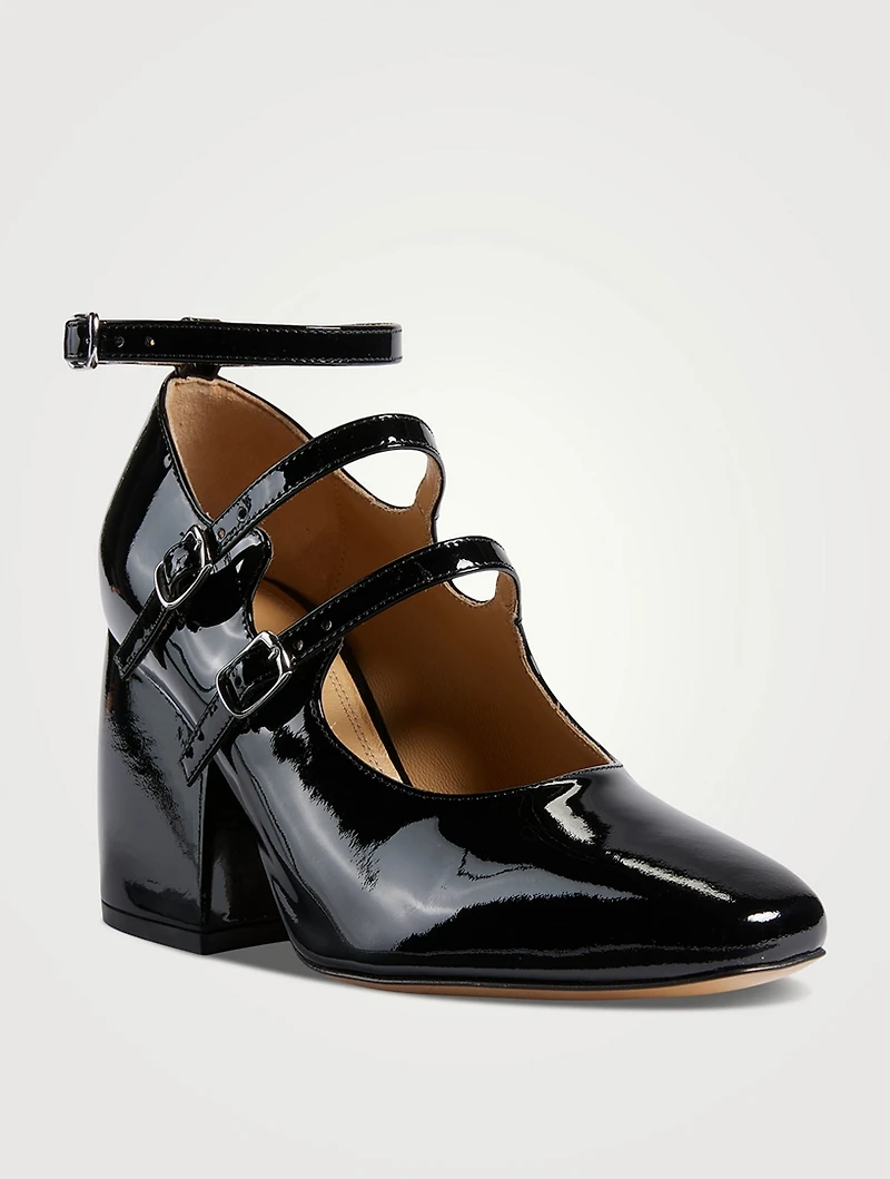 Patent Leather Mary Jane Pumps