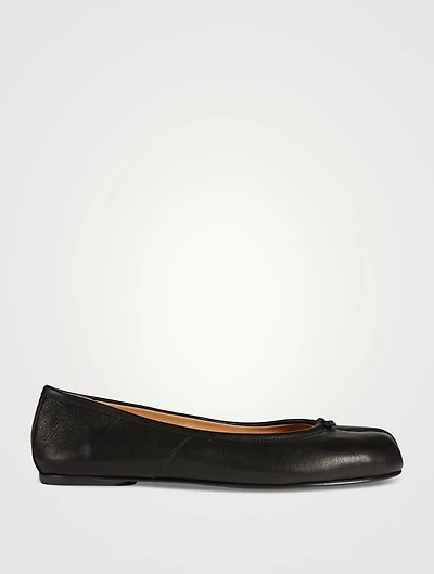 Tabi Leather Ballerina Flats