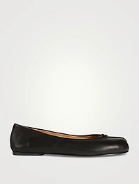 Tabi Leather Ballerina Flats