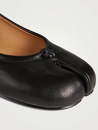 Tabi Leather Ballerina Flats