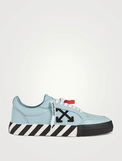 Low Vulcanized Leather Sneakers