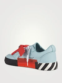 Low Vulcanized Leather Sneakers