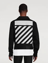 Diag Tab Slim Denim Jacket