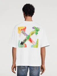 Brush Arrow Oversized Skate T-Shirt