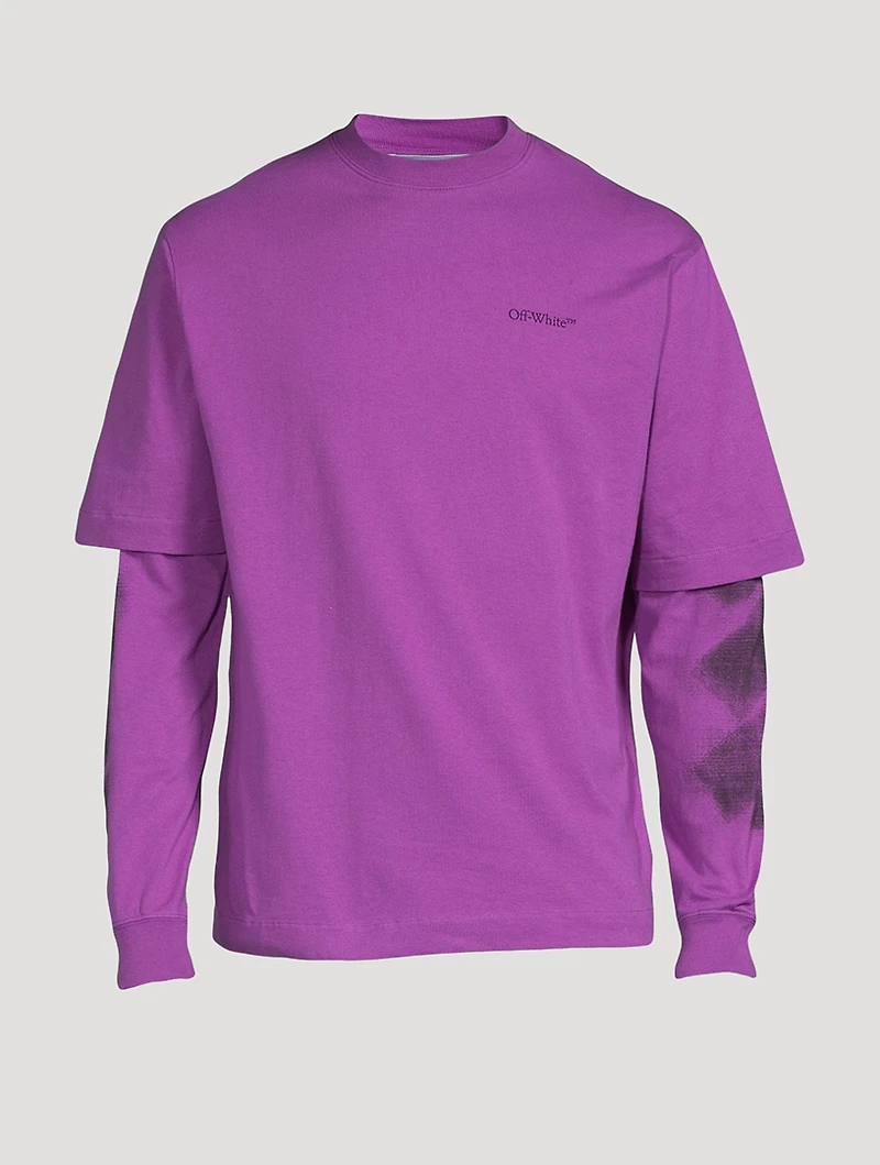 Jumbo Arrow Double Long-Sleeve T-Shirt