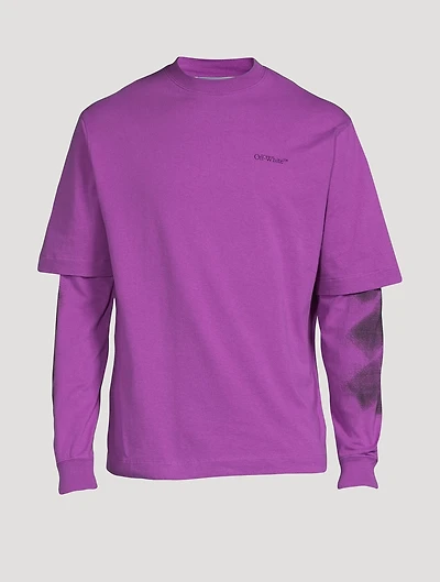 Jumbo Arrow Double Long-Sleeve T-Shirt
