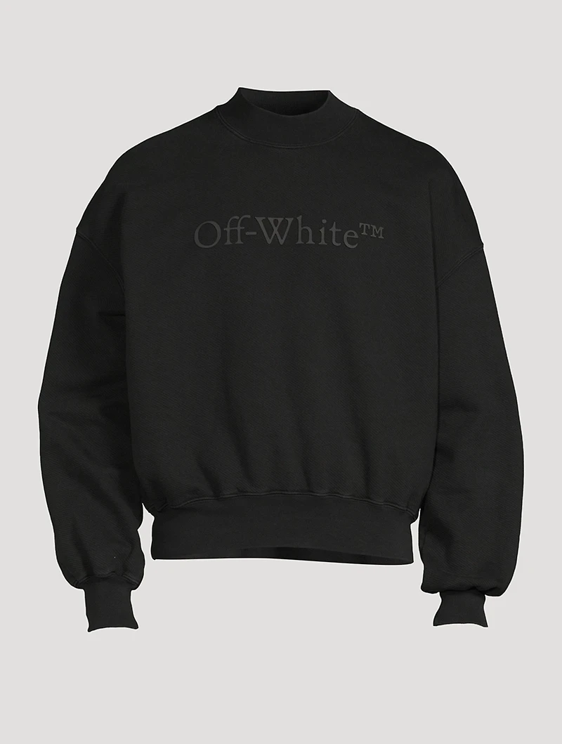 Bookish Logo Cotton Sweatshirt
