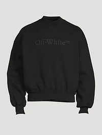 Bookish Logo Cotton Sweatshirt