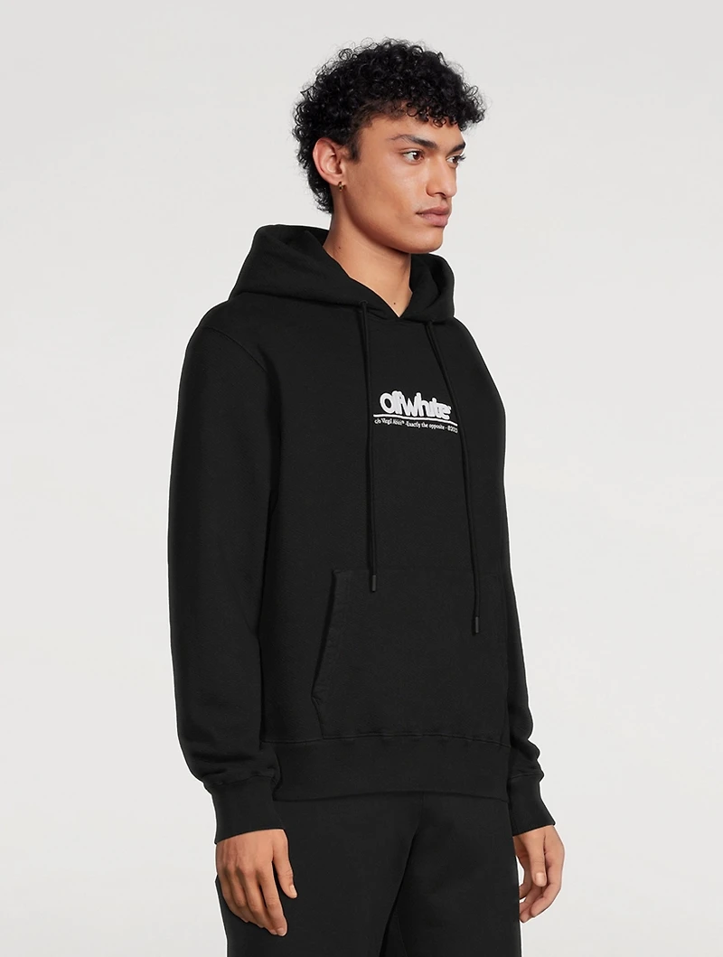 Chunky Logo Slim-Fit Hoodie