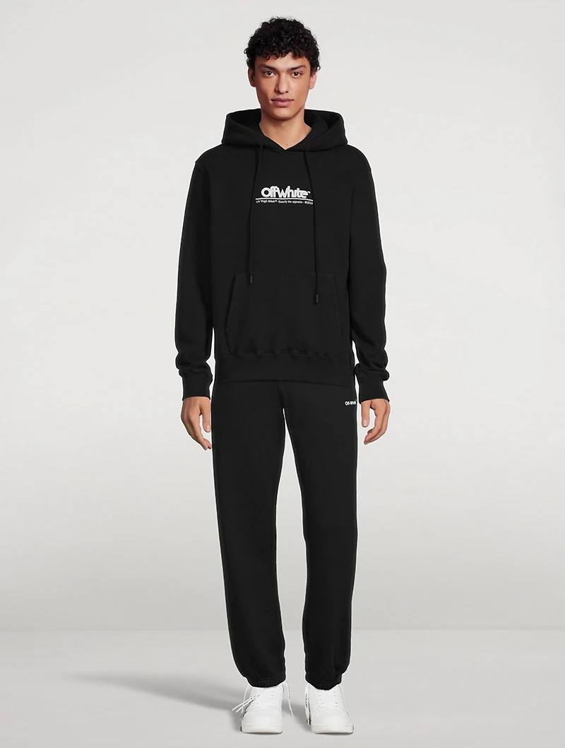 Chunky Logo Slim-Fit Hoodie