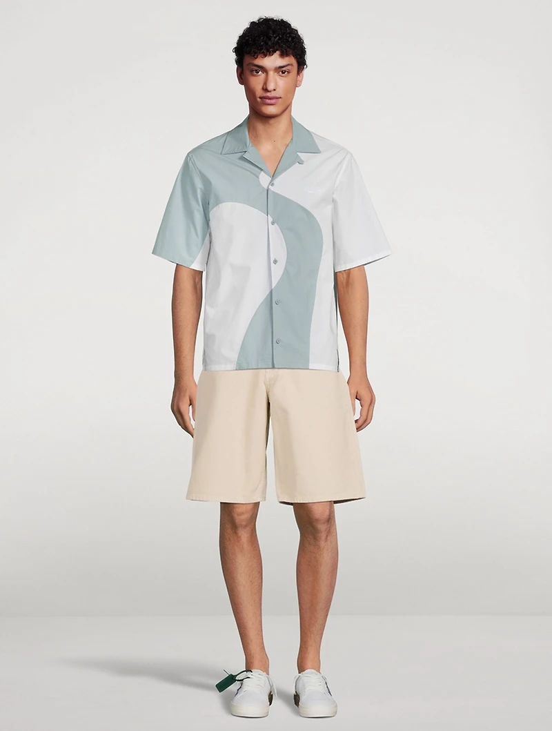 Wave Off Canvas Utility Shorts