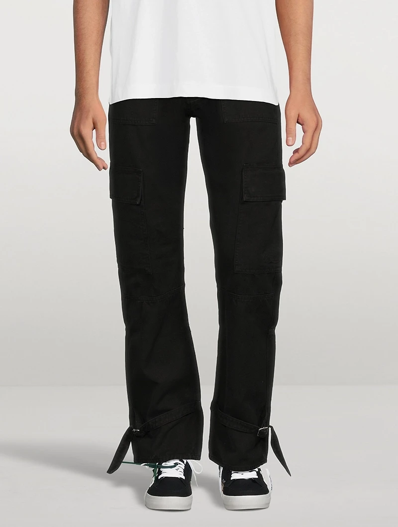 Wave Off Canvas Cargo Pants