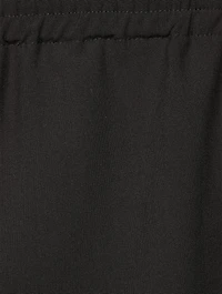 Wool-Blend Straight-Leg Pants