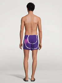 Swim Shorts Tie Dye Sunrise Print