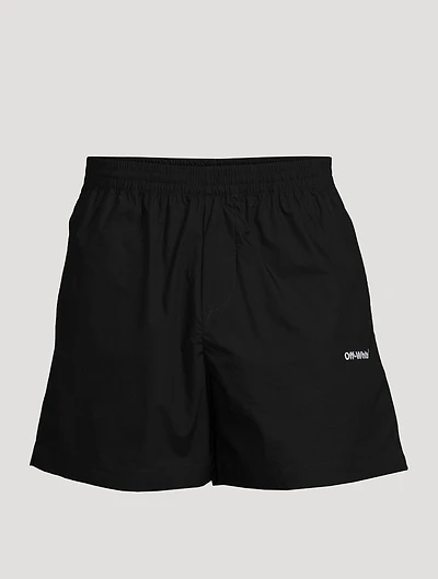 Arrow Outline Cotton Shorts