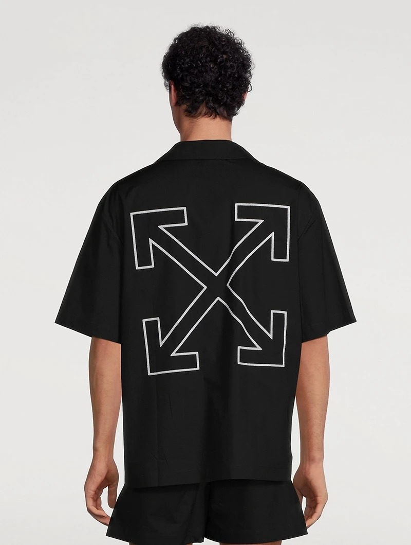Arrow Outline Short-Sleeve Shirt