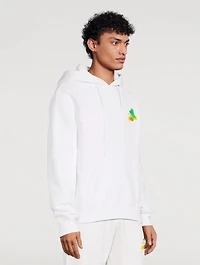 Brush Arrow Slim-Fit Hoodie