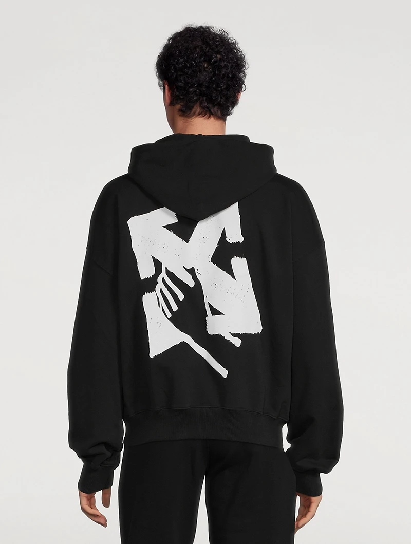 Hand Arrow Boxy Hoodie