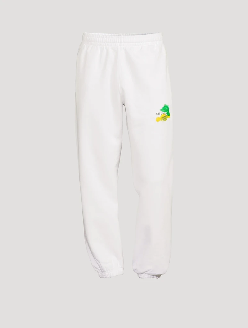 Brush Arrow Slim-Fit Sweatpants