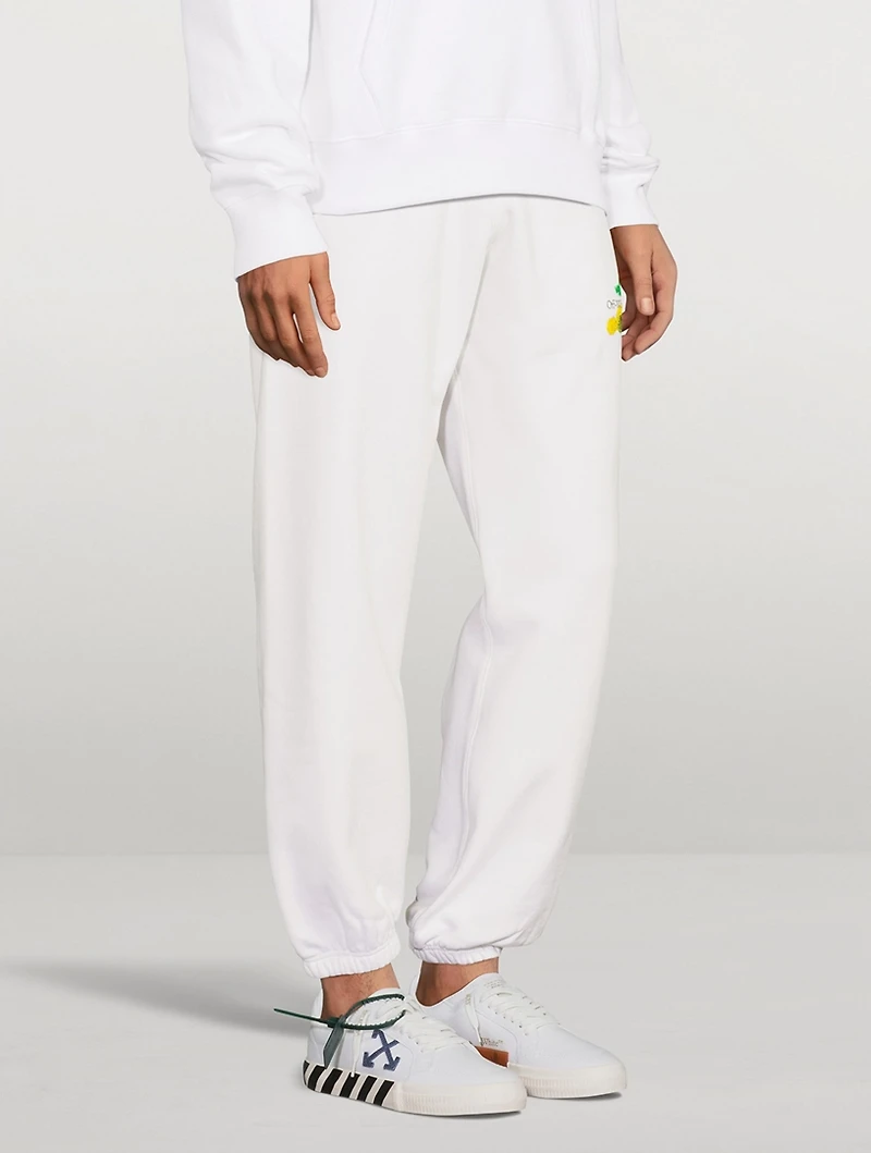 Brush Arrow Slim-Fit Sweatpants
