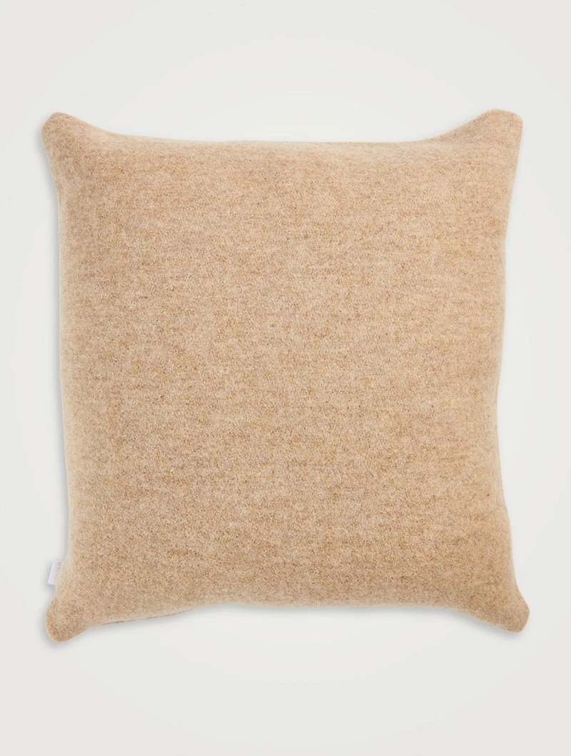Reversible Double Cashmere Cushion