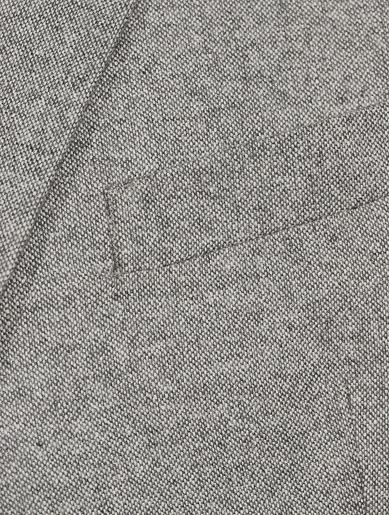 Wool-Blend Cropped Jacket