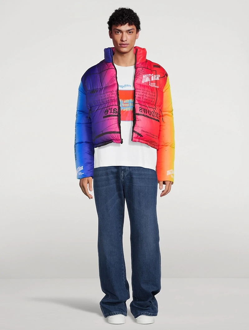 Rainbow Puffer Jacket