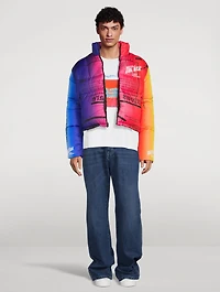 Rainbow Puffer Jacket