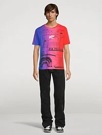 Rainbow Cotton Graphic T-Shirt