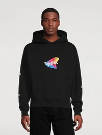 Warped M Cotton Hoodie