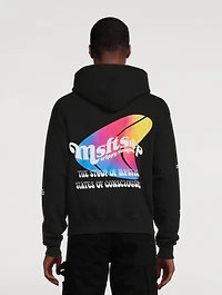 Warped M Cotton Hoodie