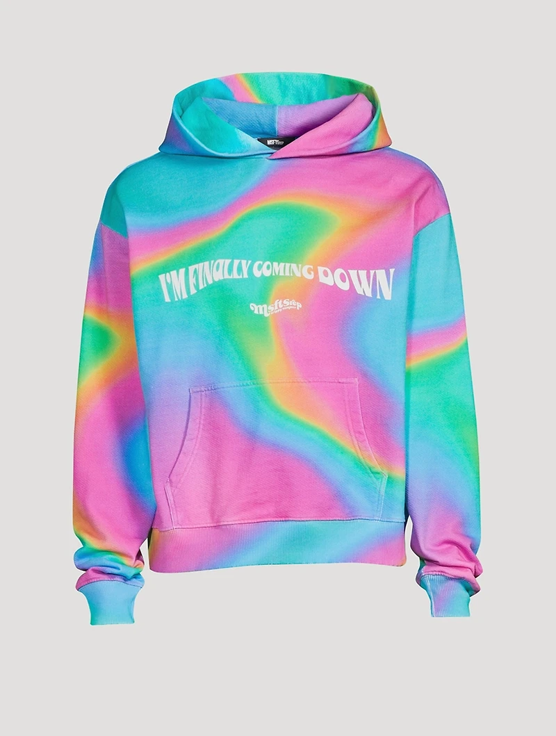I'm Finally Coming Down Cotton Hoodie