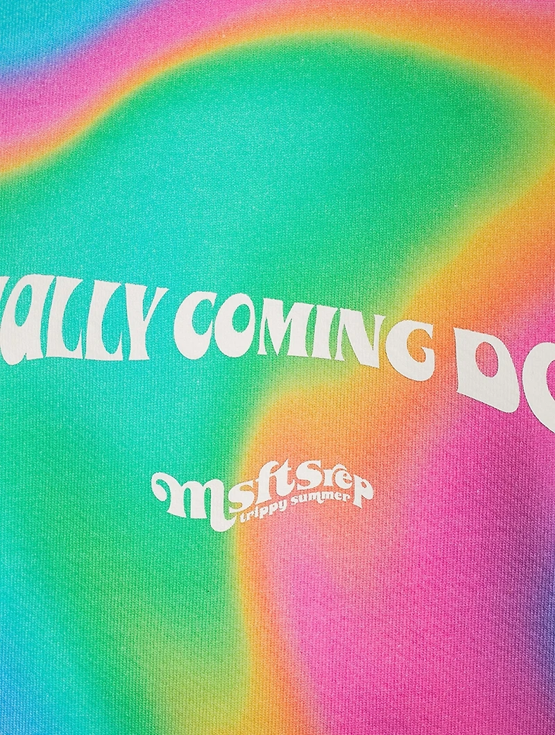 I'm Finally Coming Down Cotton Hoodie