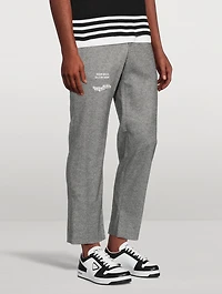Wool-Blend Straight-Leg Pants