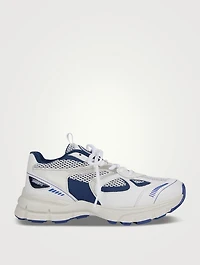 Marathon Leather And Mesh Sneakers