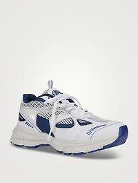 Marathon Leather And Mesh Sneakers