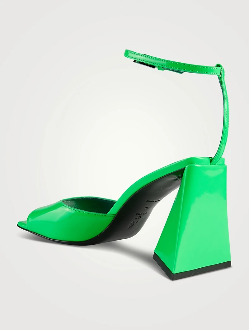 Piper Patent Sandals