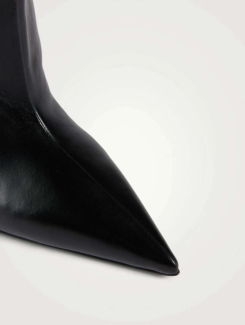 Cheope Leather Wedge Knee-High Boots