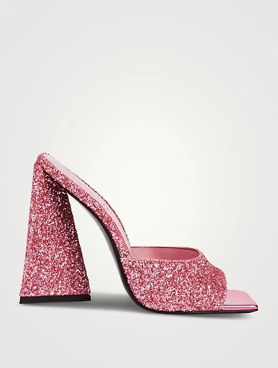 Devon Glitter Mules