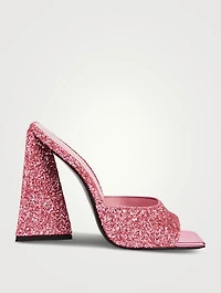 Devon Glitter Mules