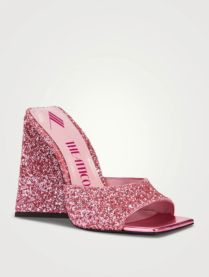 Devon Glitter Mules
