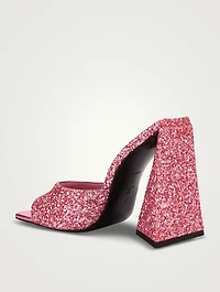 Devon Glitter Mules