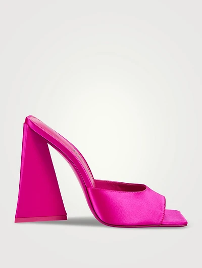 Devon Satin Mules