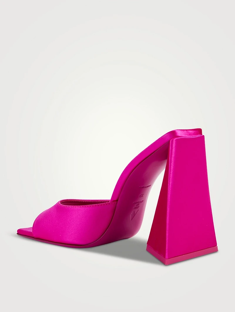 Devon Satin Mules