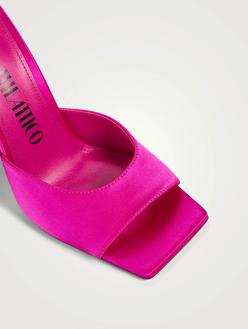 Devon Satin Mules